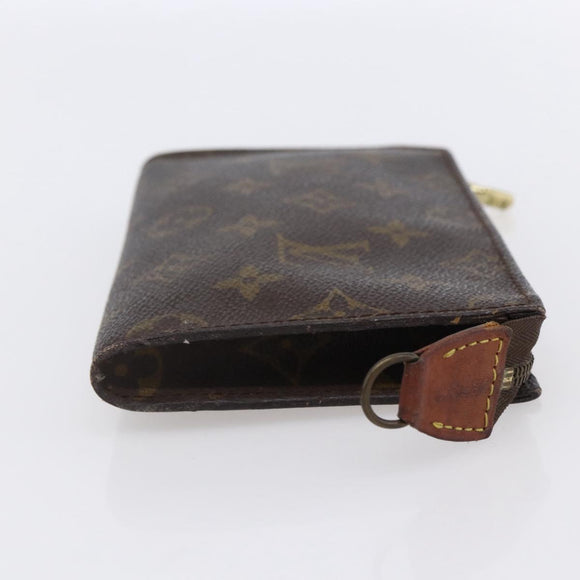 LOUIS VUITTON Monogram Bucket PM Accessory Pouch LV Auth 153147