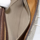 GUCCI GG Supreme Shoulder Bag PVC Beige Gold Auth 153152-12