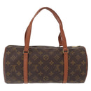 LOUIS VUITTON Monogram Papillon 30 Hand Bag M51385 LV Auth 153157V-2