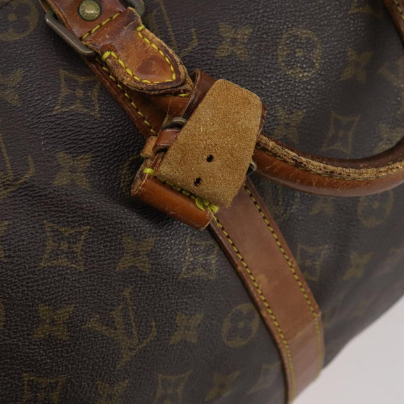 LOUIS VUITTON Monogram Keepall Bandouliere 45 Boston Bag M41418 LV Auth 153159