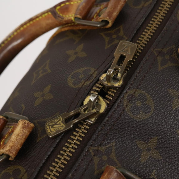 LOUIS VUITTON Monogram Keepall Bandouliere 45 Boston Bag M41418 LV Auth 153159