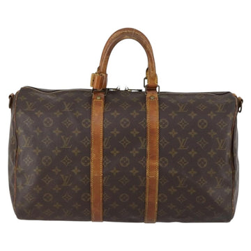 LOUIS VUITTON Monogram Keepall Bandouliere 45 Boston Bag M41418 LV Auth 153159 - 0