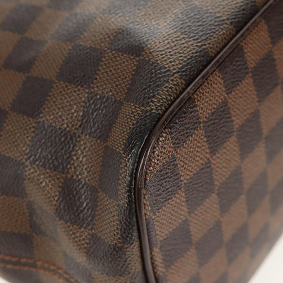 LOUIS VUITTON Damier Ebene Saleya PM Tote Bag N51183 LV Auth 153166V