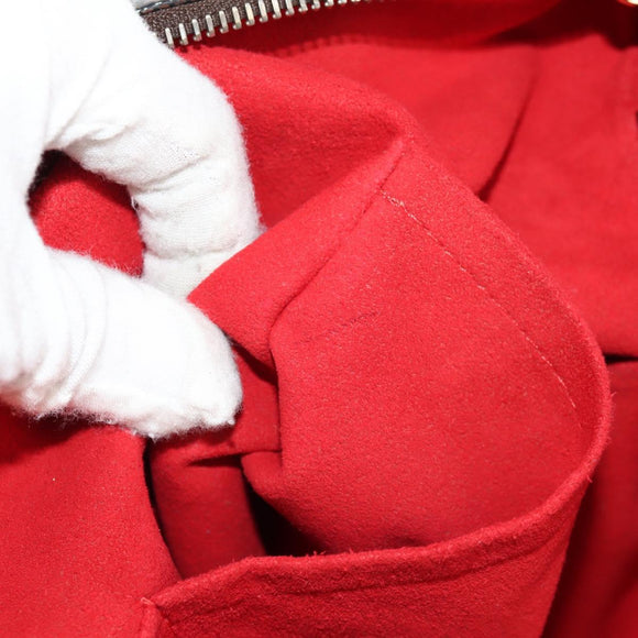 LOUIS VUITTON Damier Ebene Saleya PM Tote Bag N51183 LV Auth 153166V