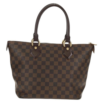 LOUIS VUITTON Damier Ebene Saleya PM Tote Bag N51183 LV Auth 153166V - 0