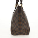 LOUIS VUITTON Damier Ebene Saleya PM Tote Bag N51183 LV Auth 153166V-4