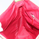 Christian Dior Trotter Canvas Shoulder Bag Rasta Color Beige Auth 153168-19