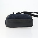 Jimmy Choo Tote Bag Suede 2way Navy Silver Auth 153171-11