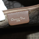 Christian Dior Canage Lady Dior Hand Bag Nylon 2way Ivory Silver Auth 153173-23