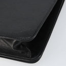 Chloe Chain Shoulder Bag Leather Black Gold Auth 153176-12