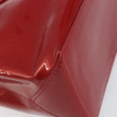 LOUIS VUITTON Monogram Vernis Wilshire PM Bag Pomme D'amour M93642 Auth 153177-13