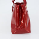 LOUIS VUITTON Monogram Vernis Wilshire PM Bag Pomme D'amour M93642 Auth 153177-4