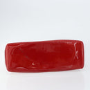 LOUIS VUITTON Monogram Vernis Wilshire PM Bag Pomme D'amour M93642 Auth 153177-9