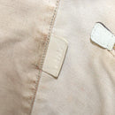 LOEWE Heritage Tote Bag Leather White Gold Auth 153183-12