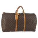 LOUIS VUITTON Monogram Keepall 60 Boston Bag M41422 LV Auth 153184-1