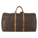 LOUIS VUITTON Monogram Keepall 60 Boston Bag M41422 LV Auth 153184-2