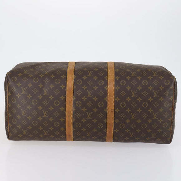 LOUIS VUITTON Monogram Keepall 60 Boston Bag M41422 LV Auth 153184