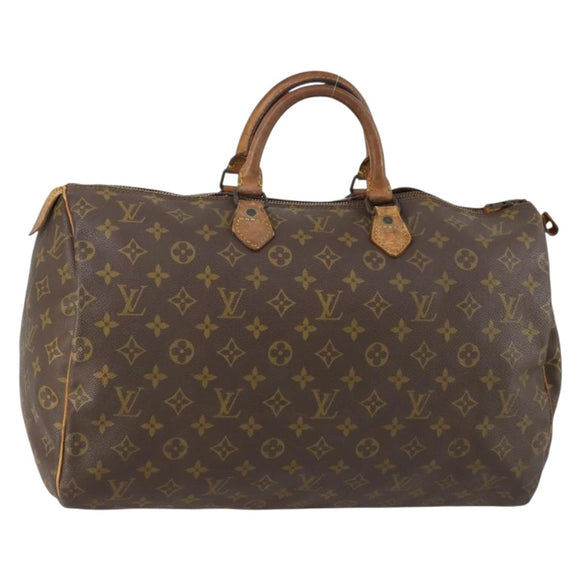 LOUIS VUITTON Monogram Speedy 40 Hand Bag M41522 LV Auth 153185