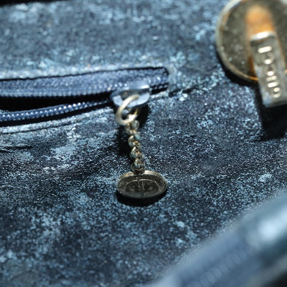 GUCCI Bamboo Tote Bag Leather Black Gold Auth 153189