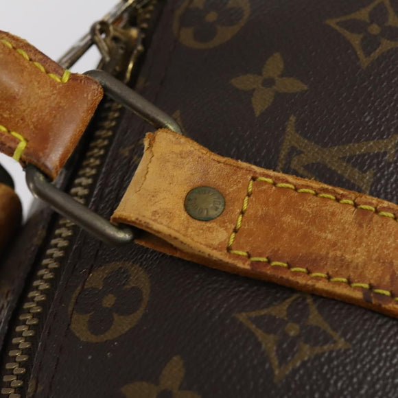 LOUIS VUITTON Monogram Keepall Bandouliere 45 Boston Bag M41418 LV Auth 153191