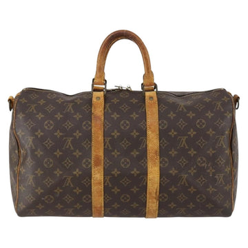 LOUIS VUITTON Monogram Keepall Bandouliere 45 Boston Bag M41418 LV Auth 153191 - 0