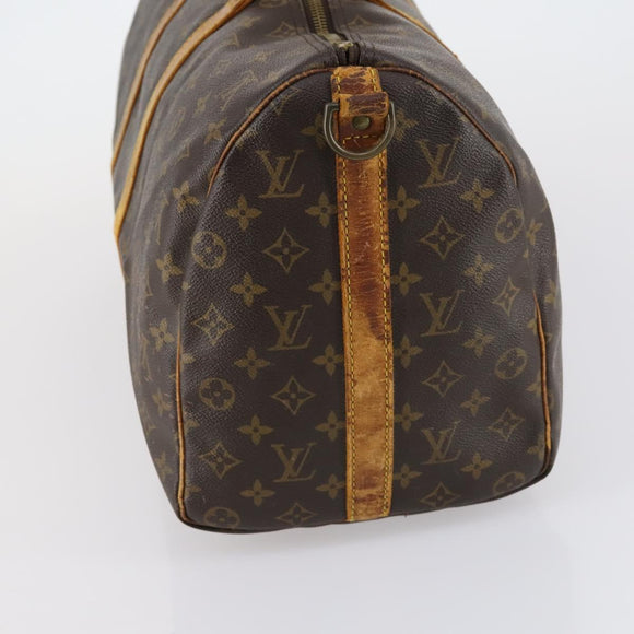 LOUIS VUITTON Monogram Keepall Bandouliere 45 Boston Bag M41418 LV Auth 153191
