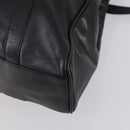 GUCCI Horsebit Tote Bag Leather Black Gold 002 270 0325 Auth 153193-12