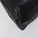 GUCCI Horsebit Tote Bag Leather Black Gold 002 270 0325 Auth 153193-13