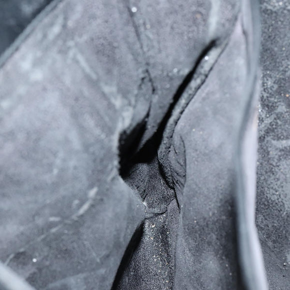 GUCCI Horsebit Tote Bag Leather Black Gold 002 270 0325 Auth 153193