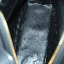 GUCCI Bamboo Tote Bag Patent leather Black Gold 001 3444 1650 Auth 153194-11