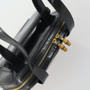 GUCCI Bamboo Tote Bag Patent leather Black Gold 001 3444 1650 Auth 153194-6