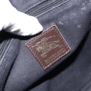 BURBERRY Nova Check Shoulder Bag PVC Beige Gold Auth 153196-10