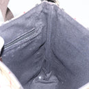 BURBERRY Nova Check Shoulder Bag PVC Beige Gold Auth 153196-18