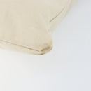 SAINT LAURENT Kahala Tote Bag Canvas Beige Gold 123435 Auth 153197-10