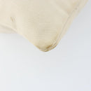 SAINT LAURENT Kahala Tote Bag Canvas Beige Gold 123435 Auth 153197-11