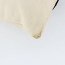 SAINT LAURENT Kahala Tote Bag Canvas Beige Gold 123435 Auth 153197-13