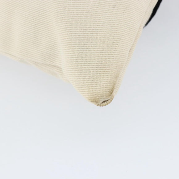 SAINT LAURENT Kahala Tote Bag Canvas Beige Gold 123435 Auth 153197