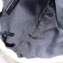 SAINT LAURENT Kahala Tote Bag Canvas Beige Gold 123435 Auth 153197-18