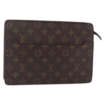 LOUIS VUITTON Monogram Pochette Homme Clutch Bag M51795 LV Auth 153201