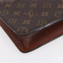 LOUIS VUITTON Monogram Pochette Homme Clutch Bag M51795 LV Auth 153201-14