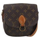 LOUIS VUITTON Monogram Saint Cloud PM Shoulder Bag M51244 LV Auth 153202-1