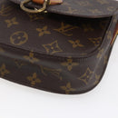 LOUIS VUITTON Monogram Saint Cloud PM Shoulder Bag M51244 LV Auth 153202-10