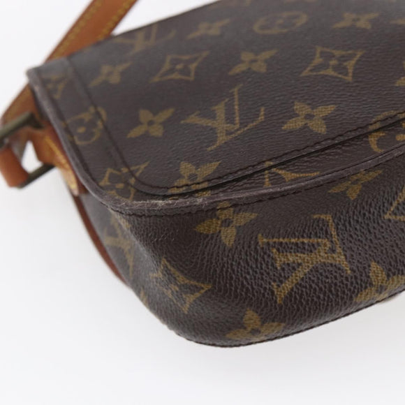 LOUIS VUITTON Monogram Saint Cloud PM Shoulder Bag M51244 LV Auth 153202