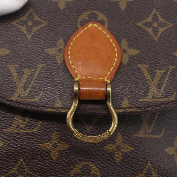LOUIS VUITTON Monogram Saint Cloud PM Shoulder Bag M51244 LV Auth 153202