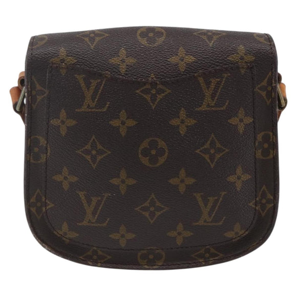 LOUIS VUITTON Monogram Saint Cloud PM Shoulder Bag M51244 LV Auth 153202