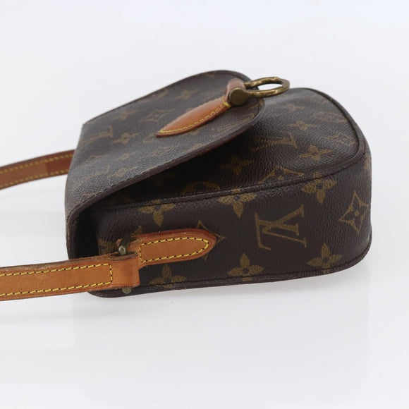 LOUIS VUITTON Monogram Saint Cloud PM Shoulder Bag M51244 LV Auth 153202