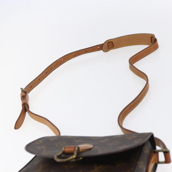 LOUIS VUITTON Monogram Saint Cloud PM Shoulder Bag M51244 LV Auth 153202