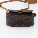 LOUIS VUITTON Monogram Saint Cloud PM Shoulder Bag M51244 LV Auth 153202-9