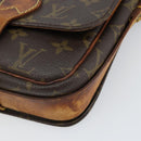 LOUIS VUITTON Monogram Cartouchiere PM Shoulder Bag M51254 LV Auth 153203-14