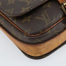 LOUIS VUITTON Monogram Cartouchiere PM Shoulder Bag M51254 LV Auth 153203-15